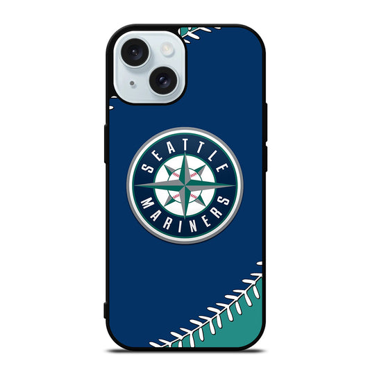 SEATTLE MARINERS BASEBALL 2 iPhone 15 Case Cover