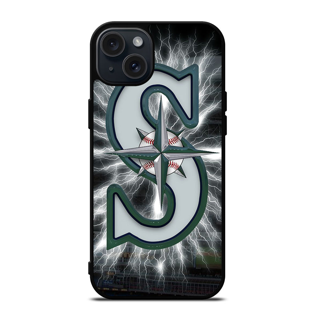 SEATTLE MARINERS BASEBALL 3 iPhone 15 Plus Case Cover