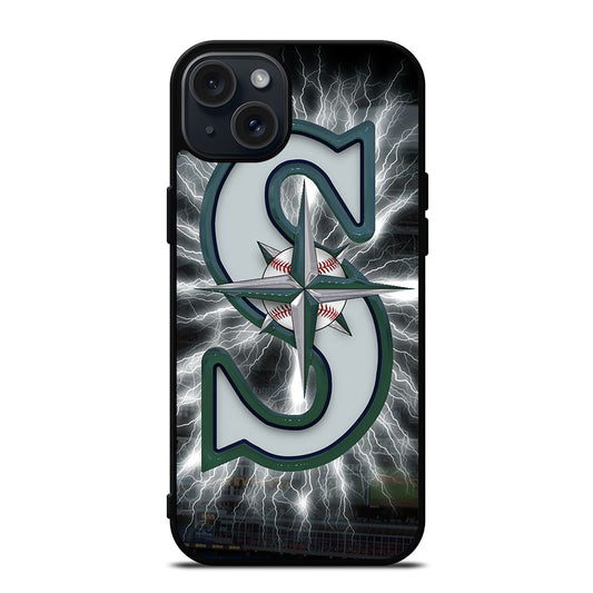 SEATTLE MARINERS BASEBALL 3 iPhone 15 Plus Case Cover