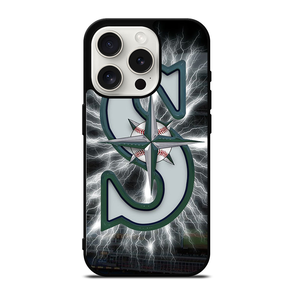 SEATTLE MARINERS BASEBALL 3 iPhone 15 Pro Case Cover