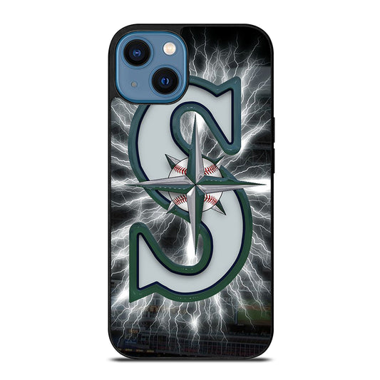 SEATTLE MARINERS BASEBALL 3 iPhone 14 Case Cover
