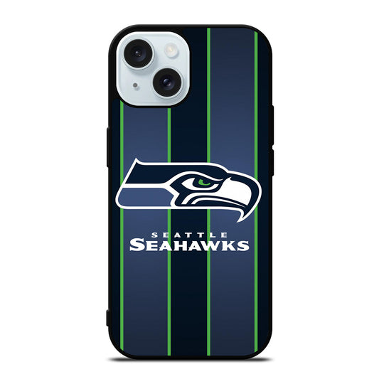 SEATTLE SEAHAWKS NFL FOOTBALL 2 iPhone 15 Case Cover