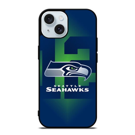 SEATTLE SEAHAWKS NFL FOOTBALL 3 iPhone 15 Case Cover