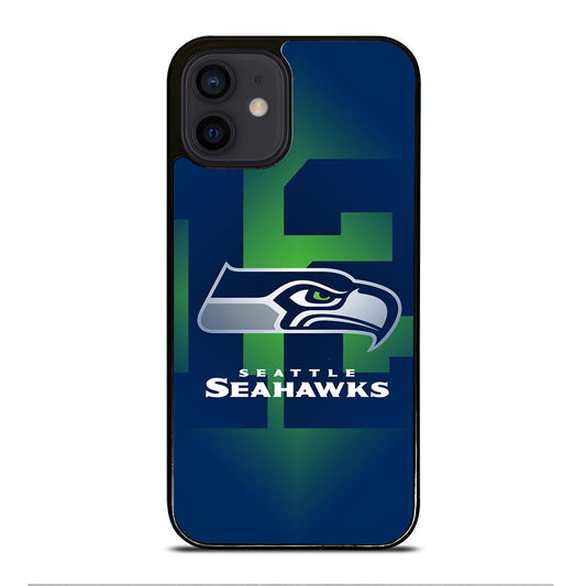 SEATTLE SEAHAWKS NFL FOOTBALL 3 iPhone 12 Mini Case Cover