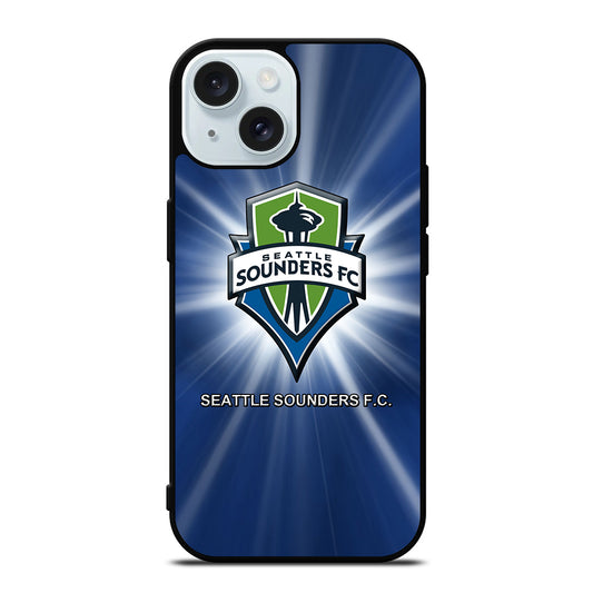 SEATTLE SOUNDERS FC LOGO 2 iPhone 15 Case Cover