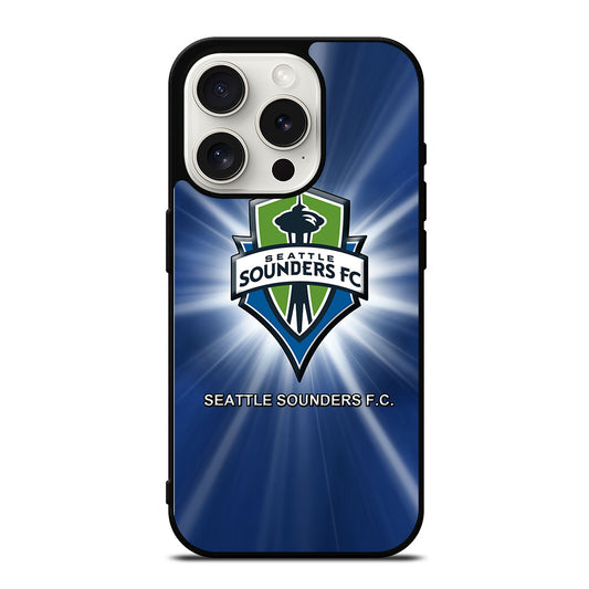 SEATTLE SOUNDERS FC LOGO 2 iPhone 15 Pro Case Cover