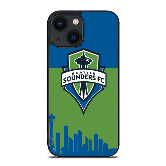 SEATTLE SOUNDERS FC LOGO 3 iPhone 14 Plus Case Cover