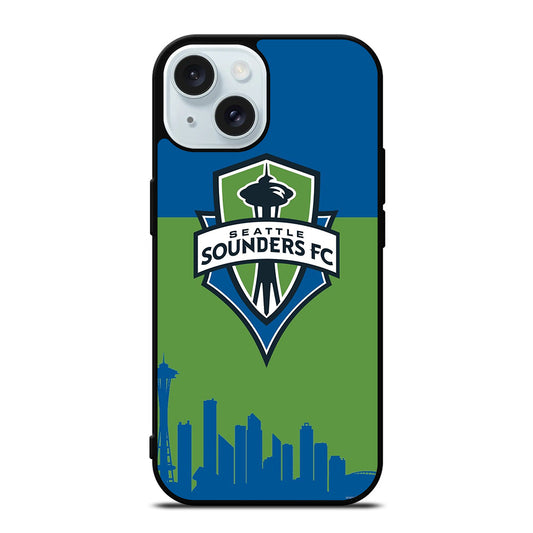 SEATTLE SOUNDERS FC LOGO 3 iPhone 15 Case Cover