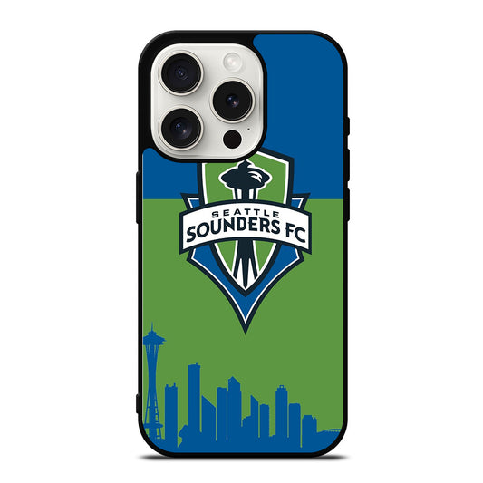 SEATTLE SOUNDERS FC LOGO 3 iPhone 15 Pro Case Cover