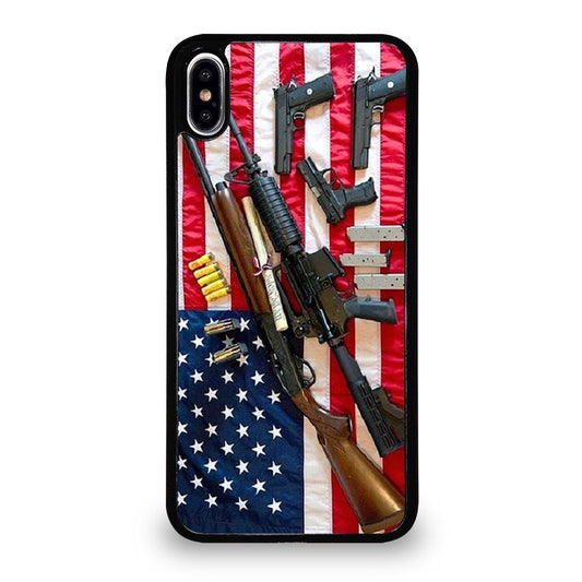 SECOND AMENDMENT AMERICAN GUN iPhone XS Max Case Cover