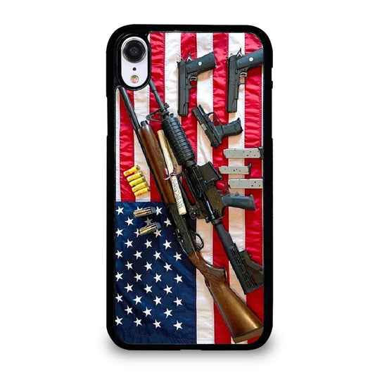 SECOND AMENDMENT AMERICAN GUN iPhone XR Case Cover