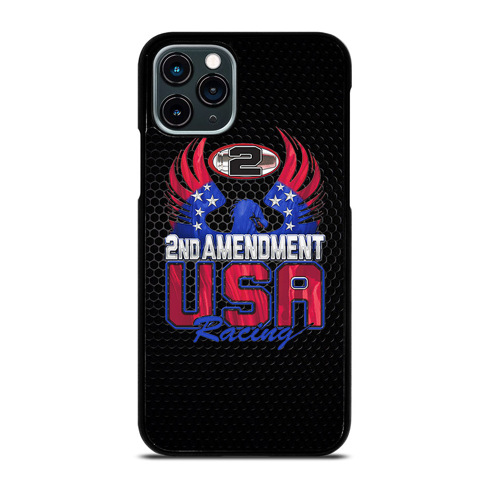 SECOND AMENDMENT LOGO METAL LOGO 2 iPhone 11 Pro Case Cover