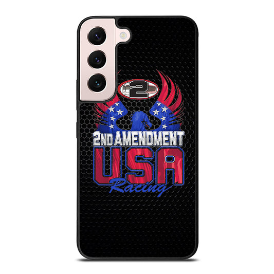 SECOND AMENDMENT LOGO METAL LOGO 2 Samsung Galaxy S22 Plus Case Cover