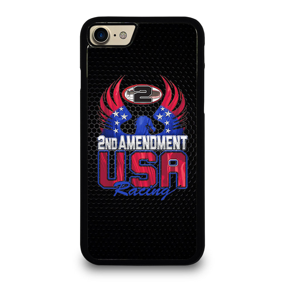 SECOND AMENDMENT LOGO METAL LOGO 2 iPhone 7 / 8 Case Cover