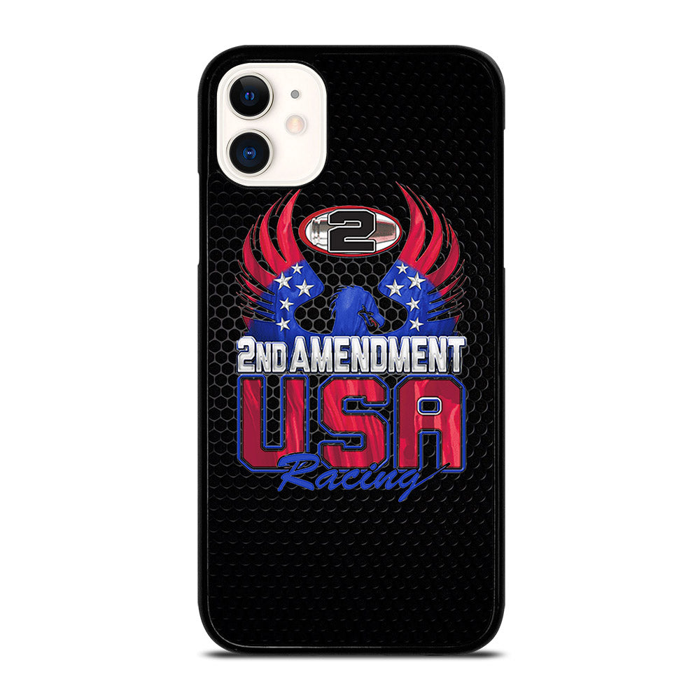SECOND AMENDMENT LOGO METAL LOGO 2 iPhone 11 Case Cover
