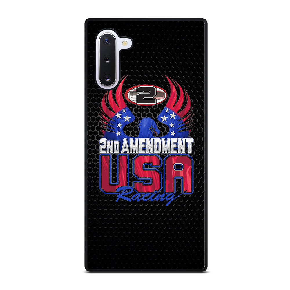 SECOND AMENDMENT LOGO METAL LOGO 2 Samsung Galaxy Note 10 Case Cover