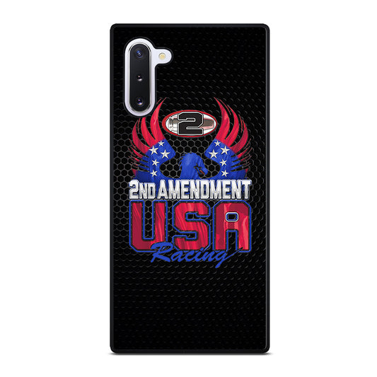 SECOND AMENDMENT LOGO METAL LOGO 2 Samsung Galaxy Note 10 Case Cover
