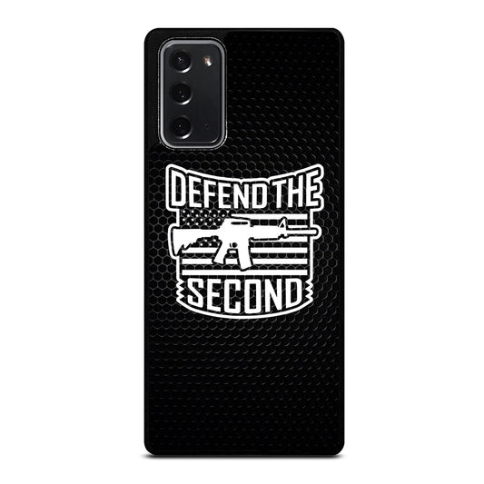 SECOND AMENDMENT LOGO METAL LOGO Samsung Galaxy Note 20 Case Cover