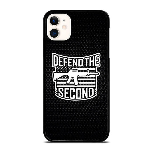 SECOND AMENDMENT LOGO METAL LOGO iPhone 11 Case Cover