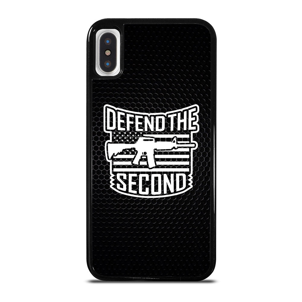 SECOND AMENDMENT LOGO METAL LOGO iPhone X / XS Case Cover