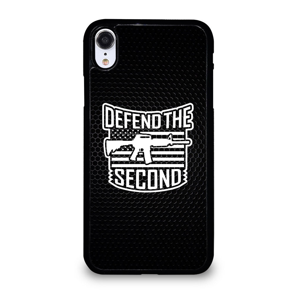 SECOND AMENDMENT LOGO METAL LOGO iPhone XR Case Cover