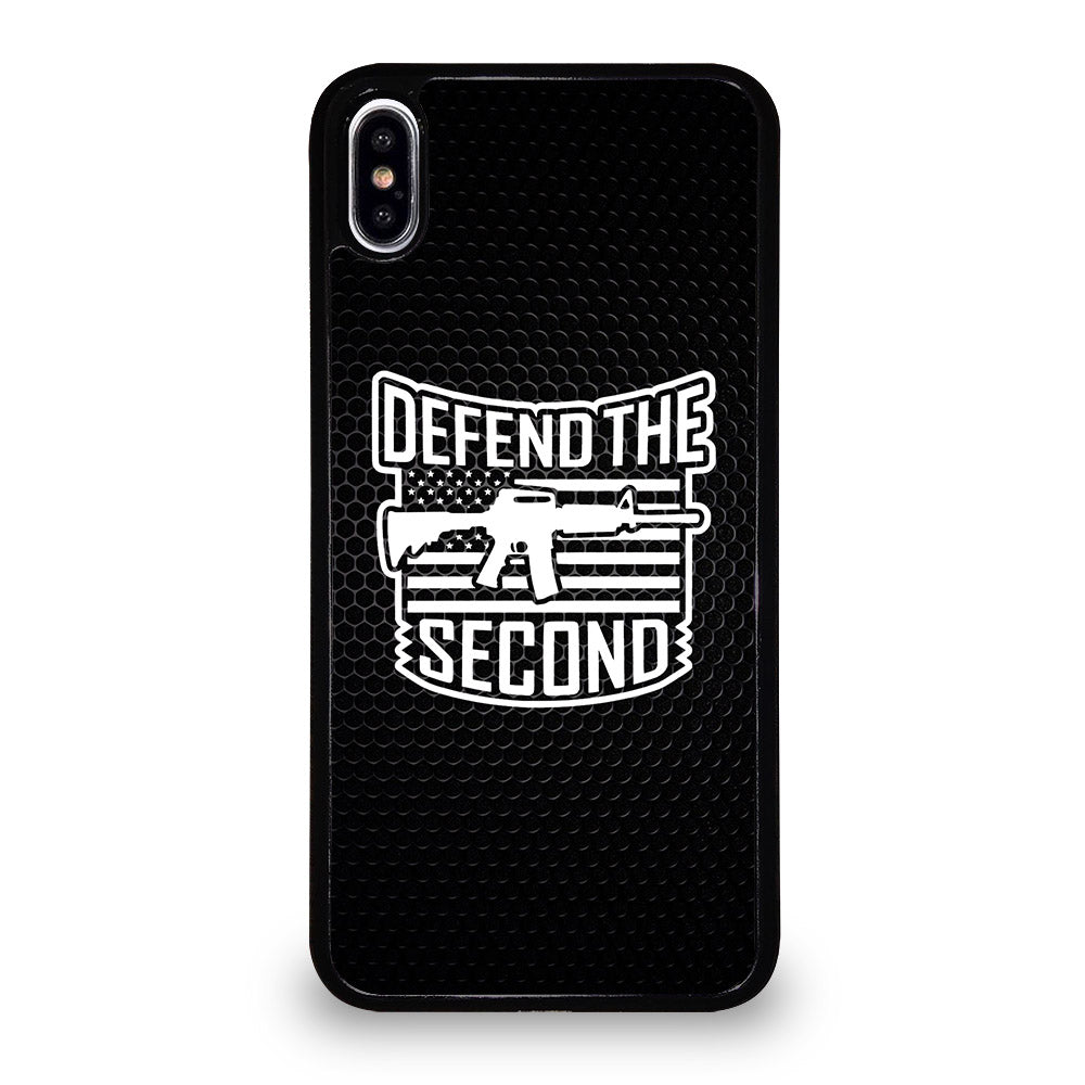 SECOND AMENDMENT LOGO METAL LOGO iPhone XS Max Case Cover