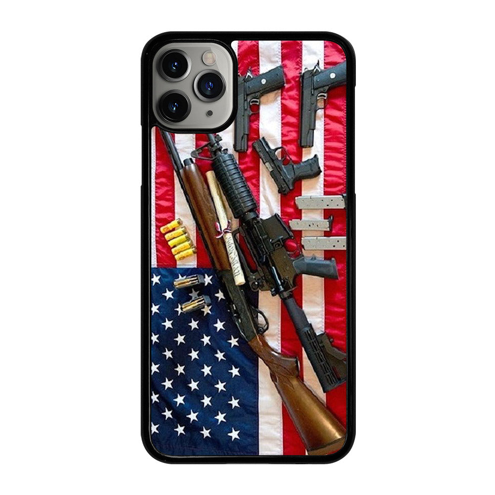 SECOND AMENDMENT AMERICAN GUN iPhone 11 Pro Max Case Cover