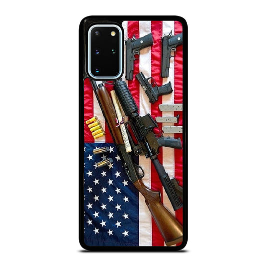 SECOND AMENDMENT AMERICAN GUN Samsung Galaxy S20 Plus Case Cover