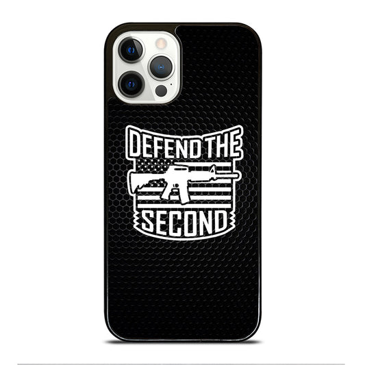 SECOND AMENDMENT LOGO METAL LOGO iPhone 12 Pro Case Cover
