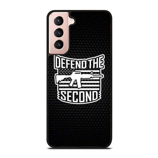 SECOND AMENDMENT LOGO METAL LOGO Samsung Galaxy S21 Case Cover