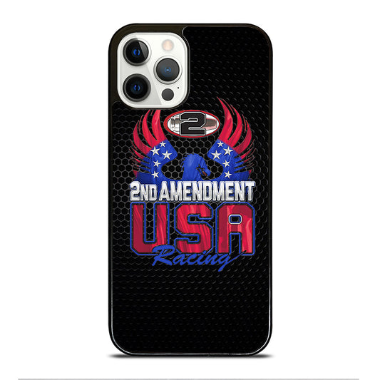 SECOND AMENDMENT LOGO METAL LOGO 2 iPhone 12 Pro Case Cover