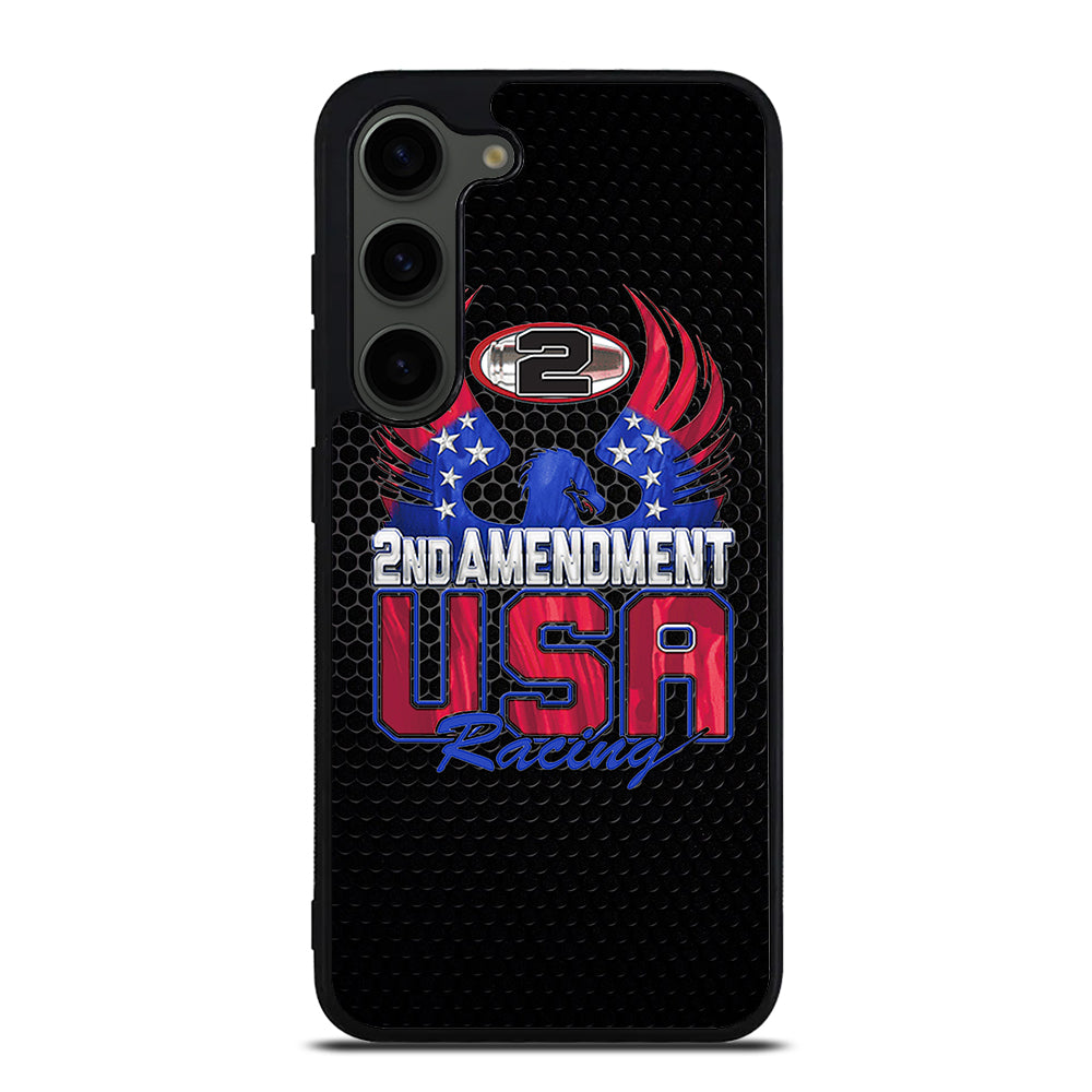 SECOND AMENDMENT LOGO METAL LOGO 2 Samsung Galaxy S23 Plus Case Cover