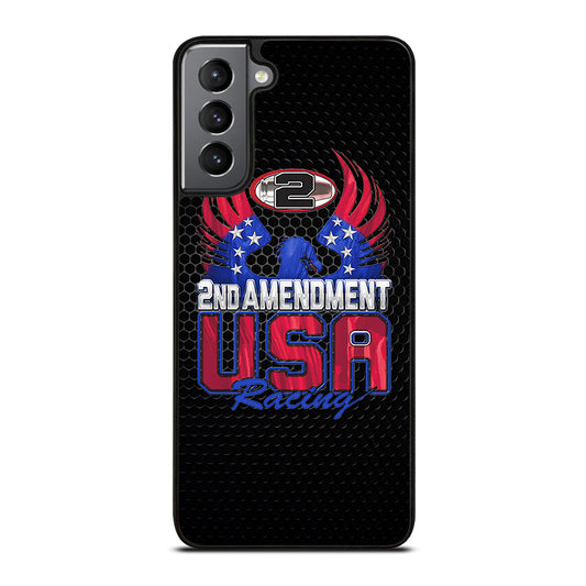 SECOND AMENDMENT LOGO METAL LOGO 2 Samsung Galaxy S21 Plus Case Cover