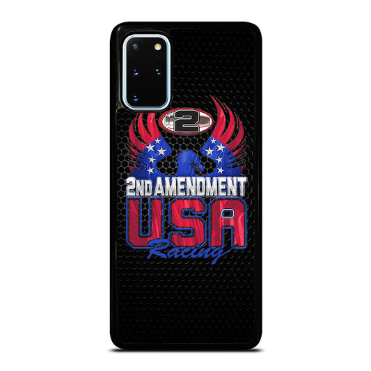 SECOND AMENDMENT LOGO METAL LOGO 2 Samsung Galaxy S20 Plus Case Cover