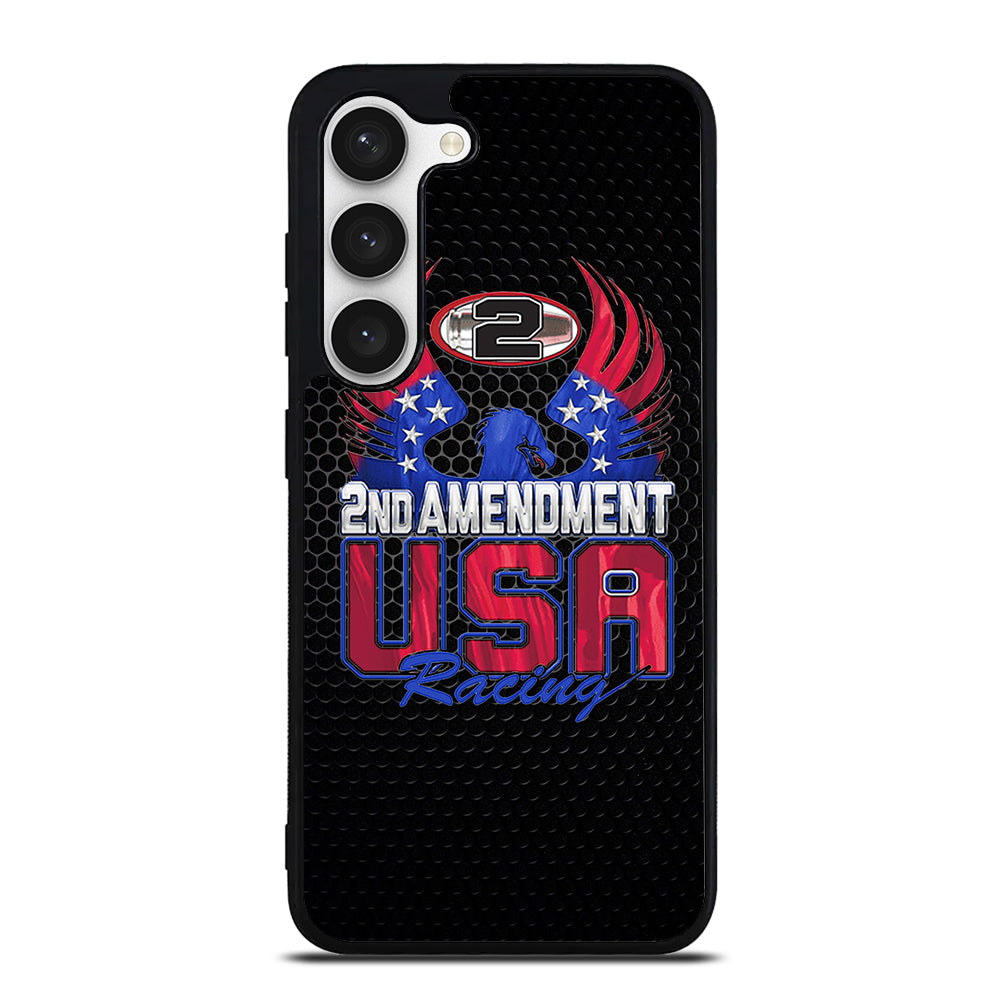 SECOND AMENDMENT LOGO METAL LOGO 2 Samsung Galaxy S23 Case Cover