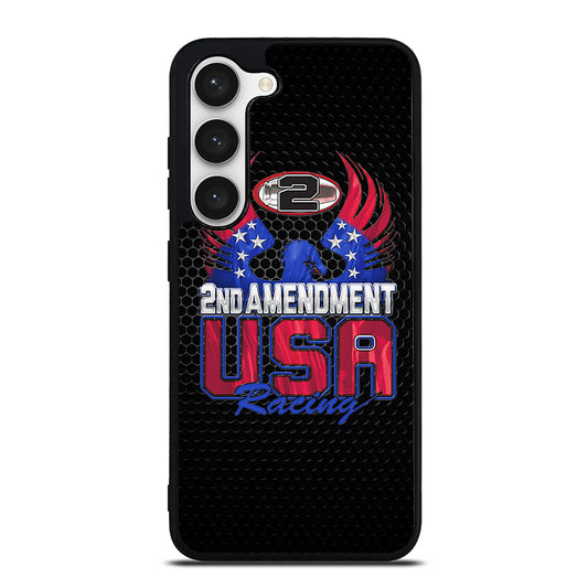 SECOND AMENDMENT LOGO METAL LOGO 2 Samsung Galaxy S23 Case Cover