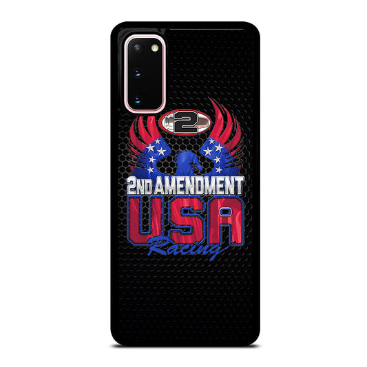 SECOND AMENDMENT LOGO METAL LOGO 2 Samsung Galaxy S20 Case Cover