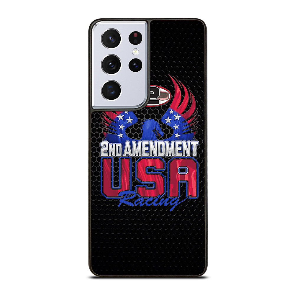 SECOND AMENDMENT LOGO METAL LOGO 2 Samsung Galaxy S21 Ultra Case Cover