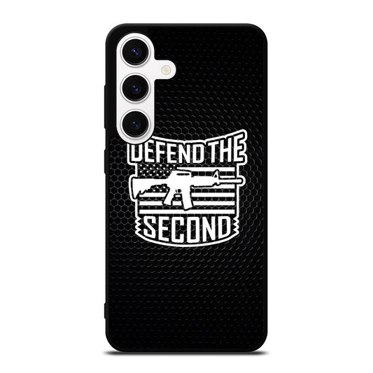 SECOND AMENDMENT LOGO METAL LOGO Samsung Galaxy S24 Case Cover