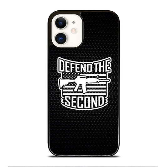 SECOND AMENDMENT LOGO METAL LOGO iPhone 12 Case Cover