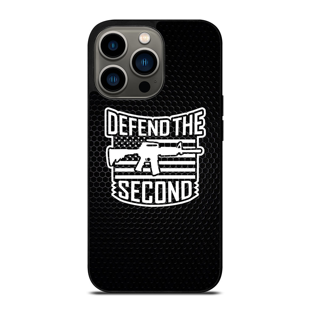 SECOND AMENDMENT LOGO METAL LOGO iPhone 13 Pro Case Cover