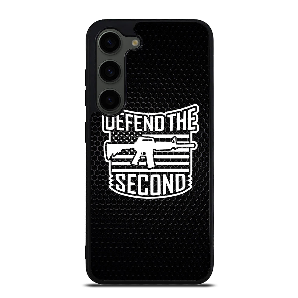 SECOND AMENDMENT LOGO METAL LOGO Samsung Galaxy S23 Plus Case Cover