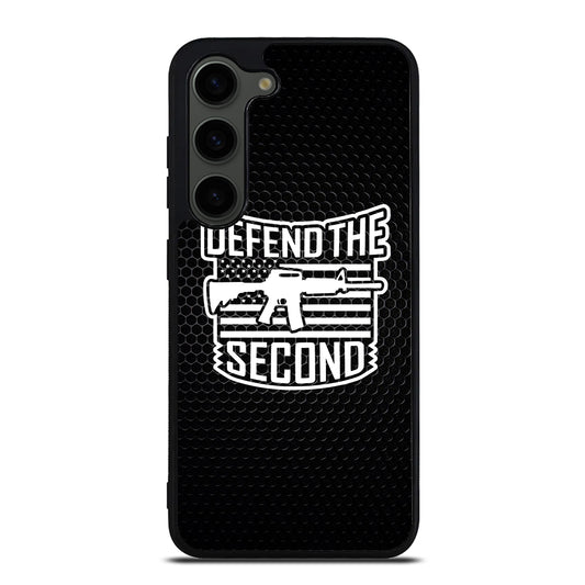 SECOND AMENDMENT LOGO METAL LOGO Samsung Galaxy S23 Plus Case Cover