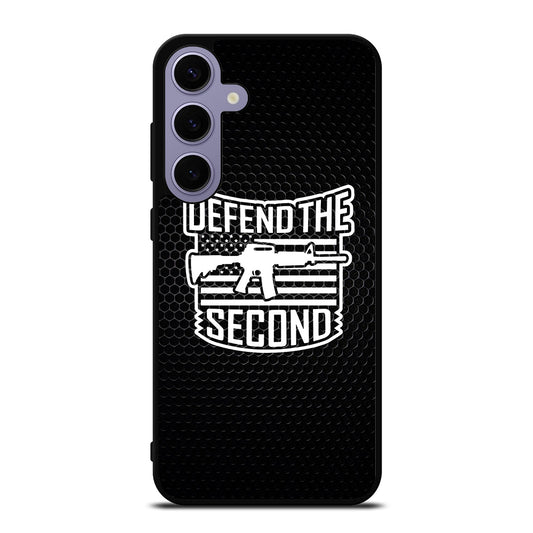 SECOND AMENDMENT LOGO METAL LOGO Samsung Galaxy S24 Plus Case Cover
