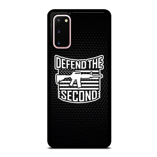 SECOND AMENDMENT LOGO METAL LOGO Samsung Galaxy S20 Case Cover