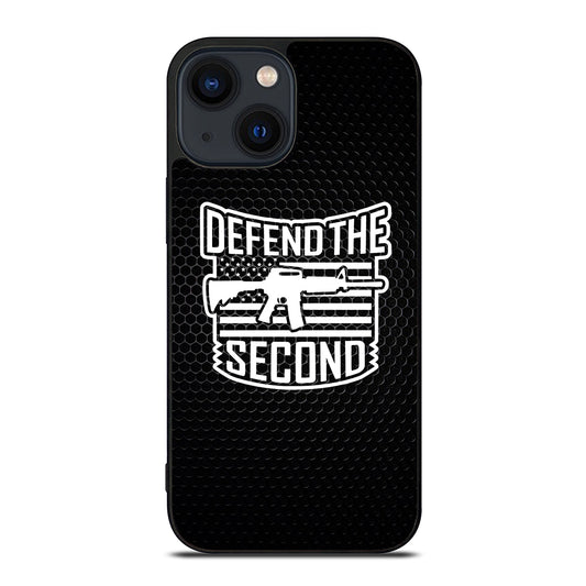 SECOND AMENDMENT LOGO METAL LOGO iPhone 14 Plus Case Cover