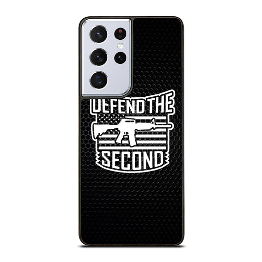 SECOND AMENDMENT LOGO METAL LOGO Samsung Galaxy S21 Ultra Case Cover