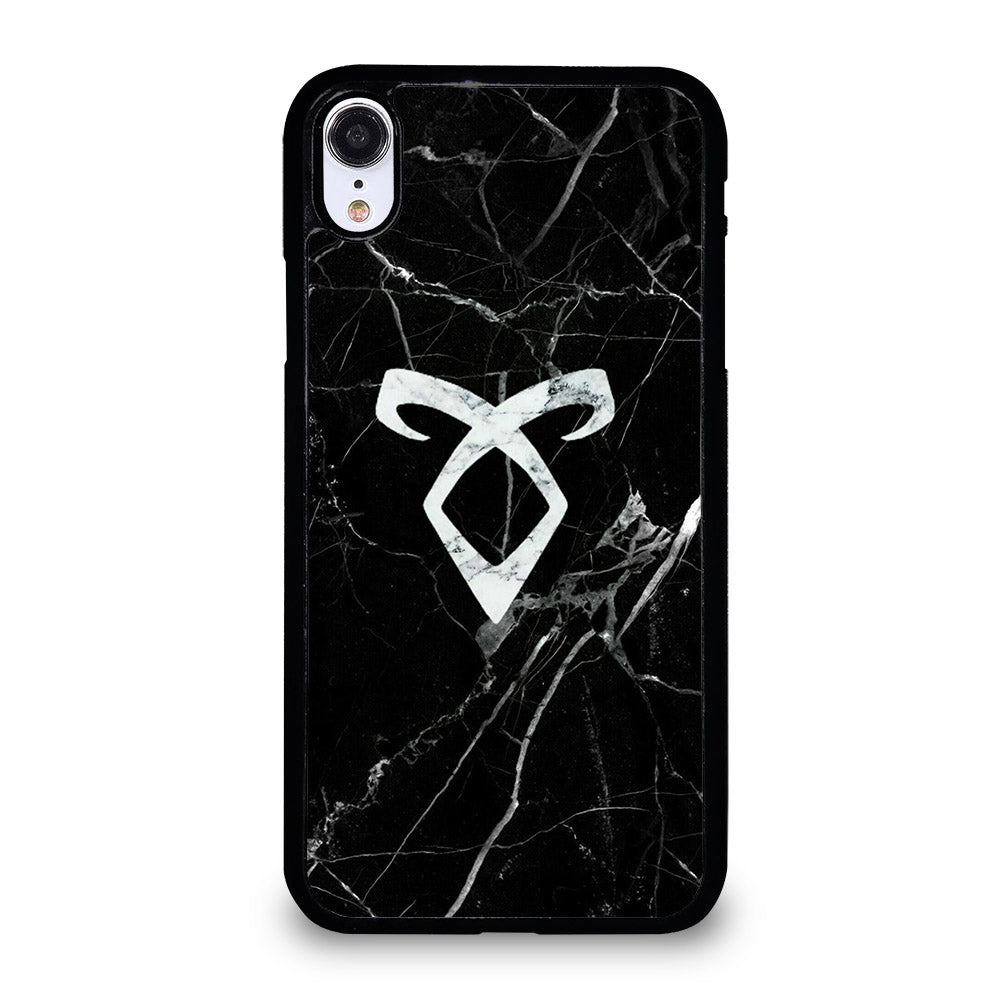 SHADOWHUNTER ANGELIC MARBLE LOGO iPhone XR Case Cover