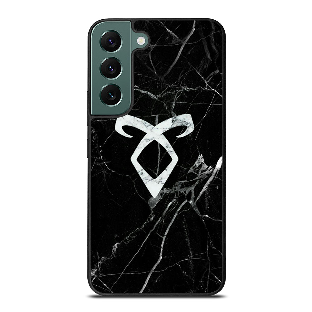 SHADOWHUNTER ANGELIC MARBLE LOGO Samsung Galaxy S22 Case Cover