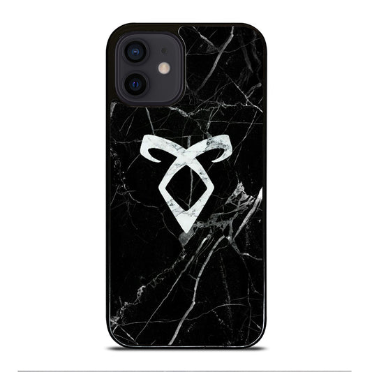 SHADOWHUNTER ANGELIC MARBLE LOGO iPhone 12 Mini Case Cover